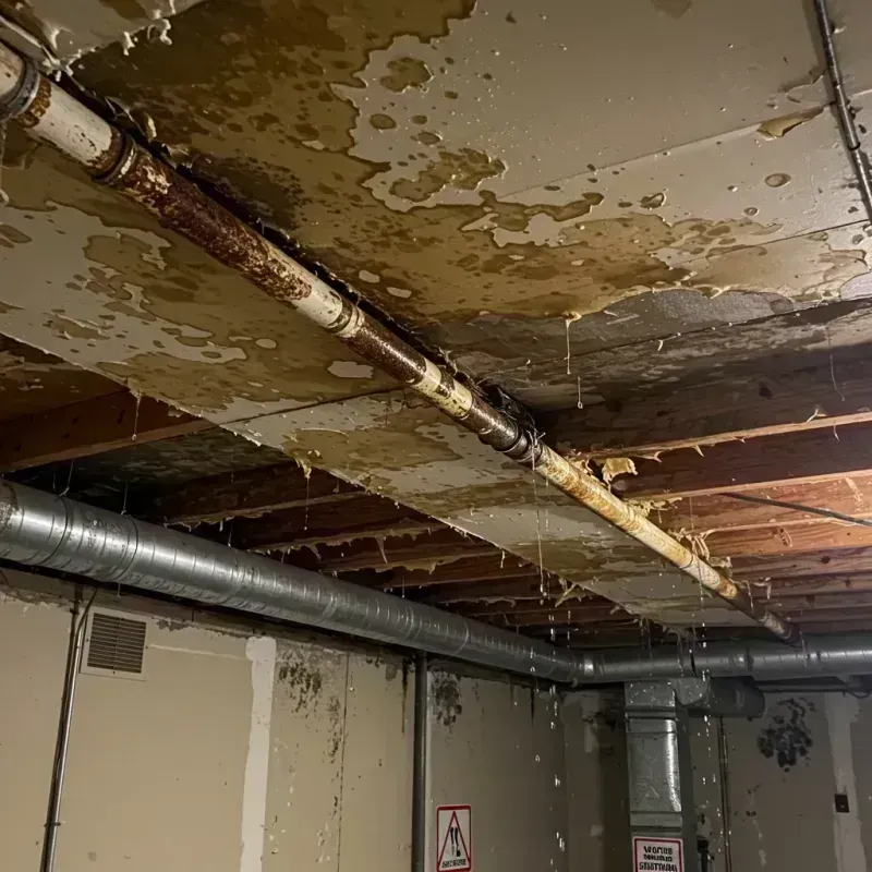 Ceiling Water Damage Repair in Roanoke, IL