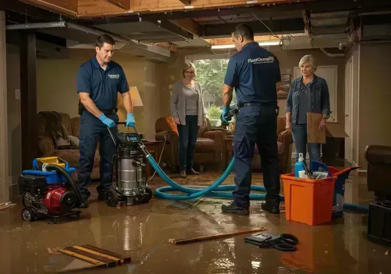 Basement Water Extraction and Removal Techniques process in Roanoke, IL